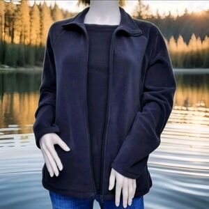 MOUNTAIN WAREHOUSE Fleece Jacket in Black Size 8